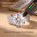 The 3-5 Carat Infinity Twist Moissanite Ring | Fearless Everyday Luxury