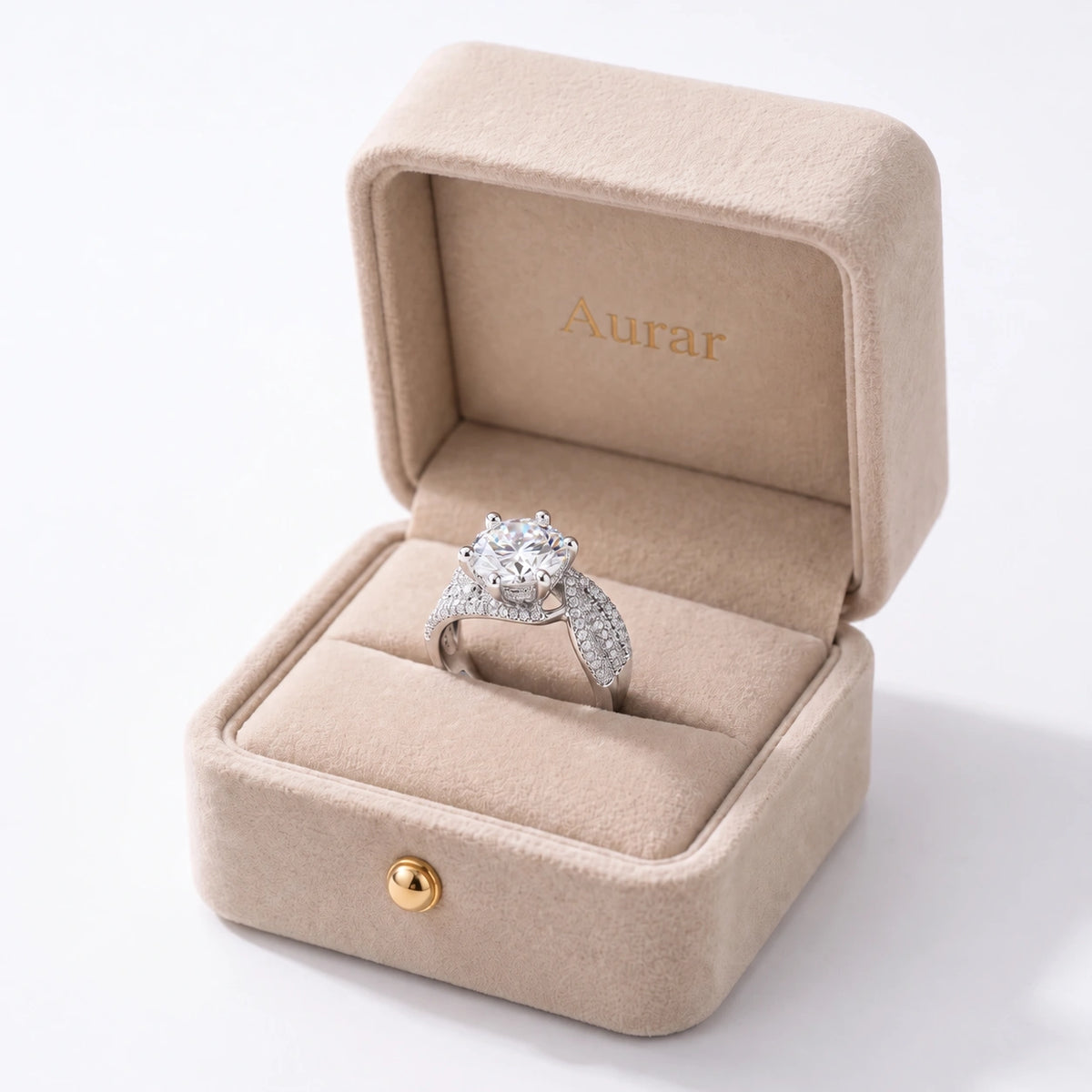 The 3-5 Carat Infinity Twist Moissanite Ring | Fearless Everyday Luxury