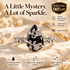 Midnight Vine Black Obsidian Ring hero image