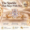 Radiant Grace Cushion Premium Moissanite Ring hero image
