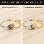 Sun & Moon Magnetic Connection Bracelet Set comparison illustration